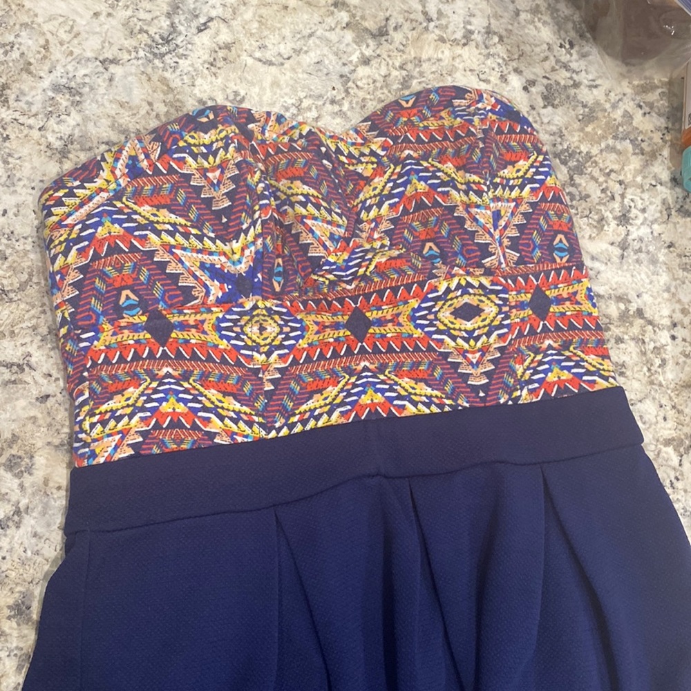 Navy blue dress